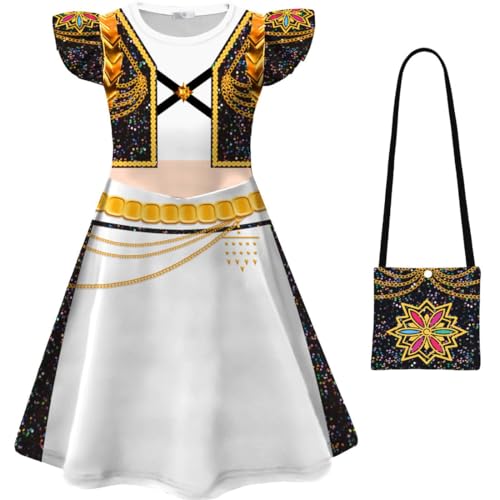TOKYMOON Kinder Mädchen Filme Stars Rollenspiel Uniform Komplettes Kleid Set Halloween Party Karneval Dress für Karneval, Halloween & Party TOKYMOON Kinder Mädchen Filme Stars Rollenspiel Uniform Komplettes Kleid Set Halloween Party Karneval Dress für Karneval, Halloween & Party von TOKYMOON