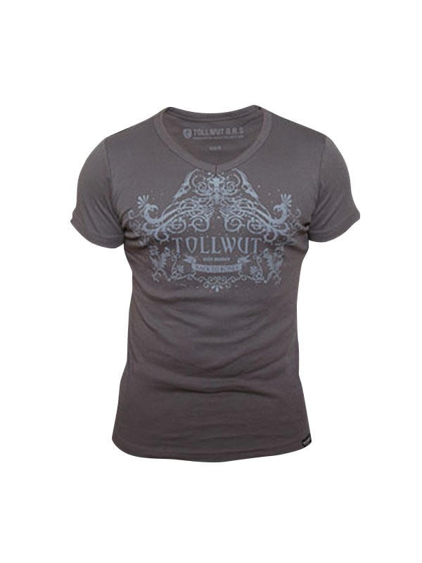 Tollwut-T-Shirt für Herren Motiv Bliss braun-grau Tollwut-T-Shirt für Herren Motiv Bliss braun-grau von TOLLWUT - KF
