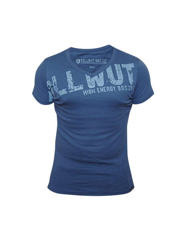 Tollwut-T-Shirt für Herren Motiv Dirt blau von TOLLWUT - KF