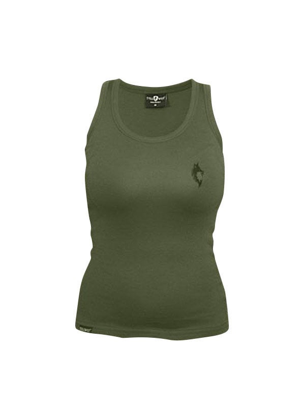 Tollwut-Tanktop für Damen Motiv Squad Soldaten-Oberteil grün Tollwut-Tanktop für Damen Motiv Squad Soldaten-Oberteil grün von TOLLWUT - KF