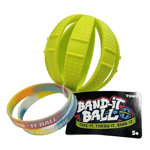 TOMY E73647 Band-it Ball, Mehrfarbig von TOMY