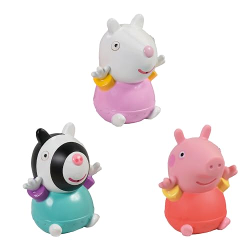 TOMY Toomies Peppa Pig & Friends Badespielzeug, Badewannenspielzeug, E73413 von Toomies