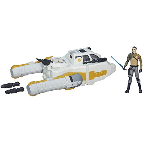 Hasbro B3677 - Star Wars - Das Erwachen der Macht - Y-Wing Scout Bomber inkl. Kanan Jarrus-Figur [UK Import] von TOMY