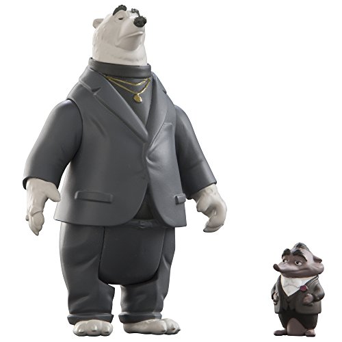 TOMY L70003EU - Zoomania Kevin und Mr Big Kleine Spielfiguren 2-er Set, Multi von TOMY Games