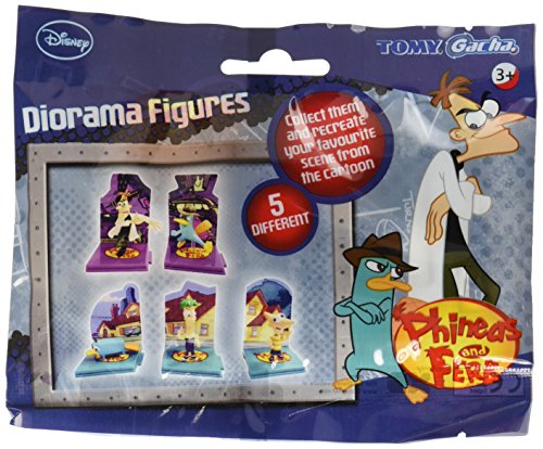 TOMY T8207EU - Pocket Money Phineas und Ferb Figuren von TOMY