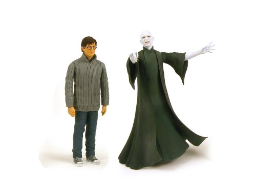 Tomy 71328 - Actionfiguren Set von 2, 13 cm > Harry und Voldemort < von Harry Potter