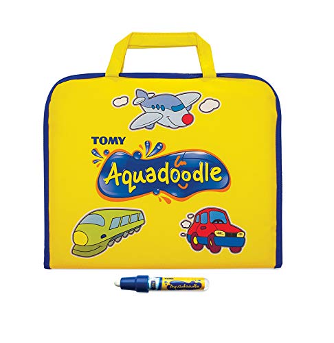 AquaDoodle, Zeichenblock, zum Kritzeln auf Wasserbasis, offizielles Tomy-Zeichenbrett zum Malen & Zeichnen auf Wasserbasis, geeignet für Kleinkinder und Kinder ab 18 Monaten 14773 einheitsgröße von Aquadoodle
