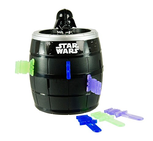Tomy Kinderspiel "Pop Up Darth" mit Sound Effekten - hochwertiges Geschicklichkeitsspiel für die ganze Familie - Star-Wars-Design - ab 4 Jahre von TOMY
