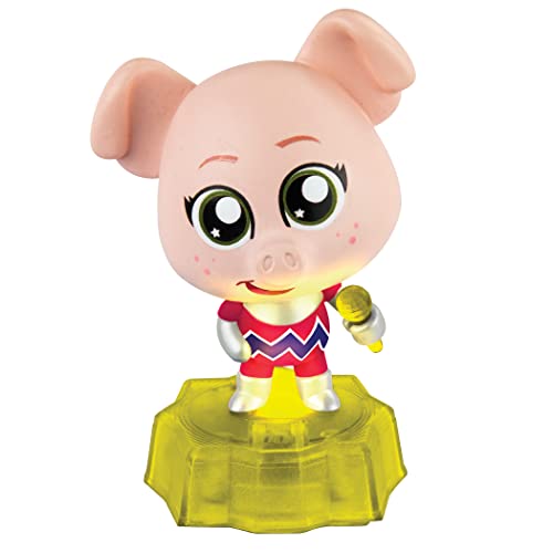 Tomy L73111 Rosita mit LED Kristall Bühne, Film Figuren, Sammelfiguren für Kinder, Kinderspielzeug Sing 2 Fans, 3 Jahre + von Tomy