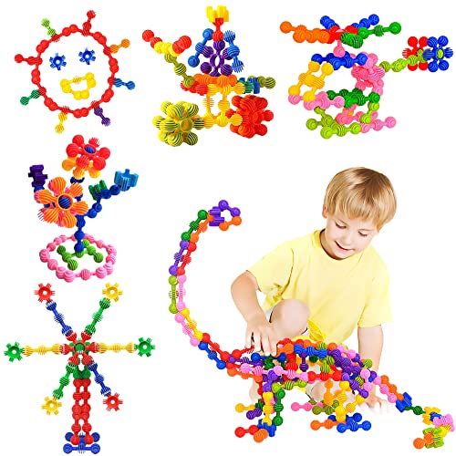 TOMYOU Kreatives Spielzeug-Baustein-Set – 100 PCS Erstellen Sie Puzzle-Spielzeug für Kinder, Kleinkind STEM Pädagogisches Kinder-Verbindungsspielzeug für Mädchen und Jungen TOMYOU Kreatives Spielzeug-Baustein-Set – 100 PCS Erstellen Sie Puzzle-Spielzeug für Kinder, Kleinkind STEM Pädagogisches Kinder-Verbindungsspielzeug für Mädchen und Jungen von TOMYOU