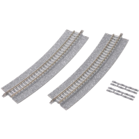 TOMYTEC 977844 N 4 Gleise gebogen mit breiter Schotterbettung 22,5°, r 391 mm TOMYTEC 977844 N 4 Gleise gebogen mit breiter Schotterbettung 22,5°, r 391 mm von TOMYTEC