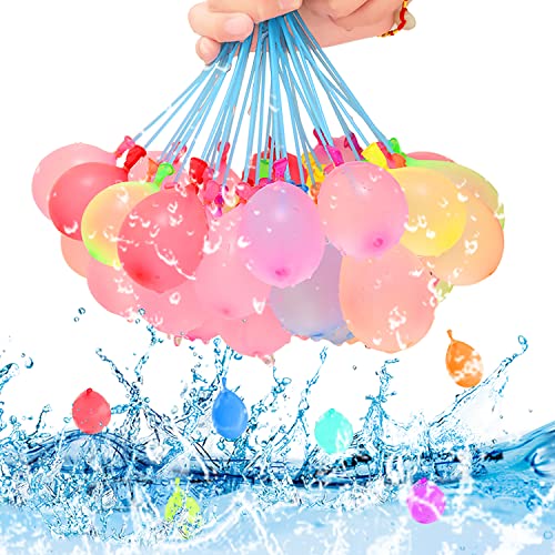 330 Stück Wasserbomben,Wasserballons Selbstschließend,Water Balloons 60 Sekunden Schnellfüller,Wasserballons für Geburtstagsfeier Strand Party und Spiele für Draussen von TONGCHENG