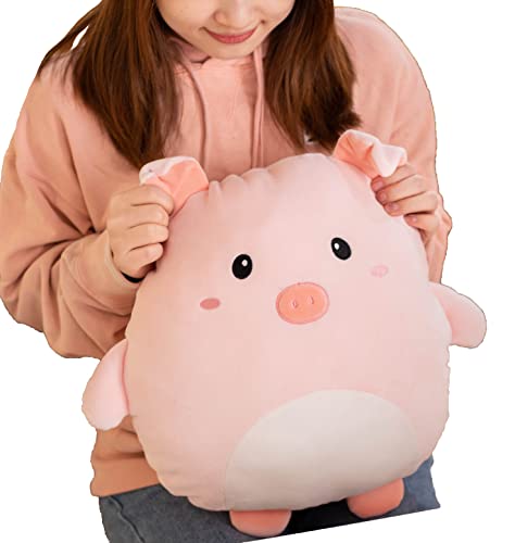 TONGSONG 40,6 cm kuscheliges, weiches Schweinchen-Plüschkissen, niedliches rosa Schwein, Stofftier, Schweine, Kinder, Stofftiere, Plüschtiere, Geschenk für Geburtstag, Valentinstag, Weihnachten TONGSONG 40,6 cm kuscheliges, weiches Schweinchen-Plüschkissen, niedliches rosa Schwein, Stofftier, Schweine, Kinder, Stofftiere, Plüschtiere, Geschenk für Geburtstag, Valentinstag, Weihnachten von TONGSONG