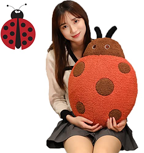TONGSONG Niedliches Kissen Plüsch Marienkäfer Plüschtier Zeug Marienkäfer Plüschkissen Spielzeug Kawaii Weiches Marienkäfer Kissen Umarmung Gefülltes Marienkäfer Geschenk für Kinder Wohnkultur TONGSONG Niedliches Kissen Plüsch Marienkäfer Plüschtier Zeug Marienkäfer Plüschkissen Spielzeug Kawaii Weiches Marienkäfer Kissen Umarmung Gefülltes Marienkäfer Geschenk für Kinder Wohnkultur von TONGSONG