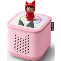 tonies® 11002430 Toniebox 2 Rosa Starter Set Kreativ-Tonie Rot von TONIES®