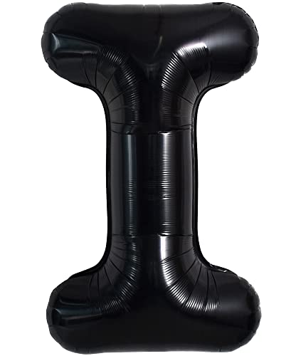 40 Zoll große schwarze I Brief Ballons Jumbo Helium Ballons, Folie Mylar Big Alphabet Ballons für Geburtstagsfeier Jubiläum Valentinstag Zubehör Dekorationen 40 Zoll große schwarze I Brief Ballons Jumbo Helium Ballons, Folie Mylar Big Alphabet Ballons für Geburtstagsfeier Jubiläum Valentinstag Zubehör Dekorationen von TONIFUL