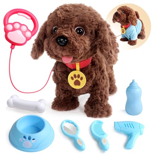 TONZE Hund Spielzeug Kinder Mit Leine Der Läuft und Bellt Spielzeug Ab 2 3 4 Jahre Mädchen Dog Spiel Interaktiver Laufender Hund Für Kinder Junge Mädchen 2 3 4 Jahre Geschenkideen TONZE Hund Spielzeug Kinder Mit Leine Der Läuft und Bellt Spielzeug Ab 2 3 4 Jahre Mädchen Dog Spiel Interaktiver Laufender Hund Für Kinder Junge Mädchen 2 3 4 Jahre Geschenkideen von TONZE