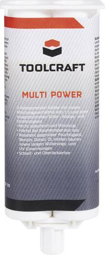 TOOLCRAFT MULTI POWER Zwei-Komponentenkleber MP3.K50BL 50ml von TOOLCRAFT