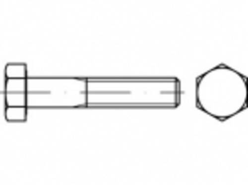 TOOLCRAFT TO-5365440 Sechskantschrauben M6 130mm Außensechskant Edelstahl A4 100St. von TOOLCRAFT