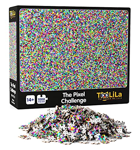 Puzzle 1000 Teile Schwierige Puzzles für Erwachsene Holen Sie sich Ihr herausforderndes Puzzle für Erwachsene, 71,1 x 50,8 cm (Pixel) von TOOLILA