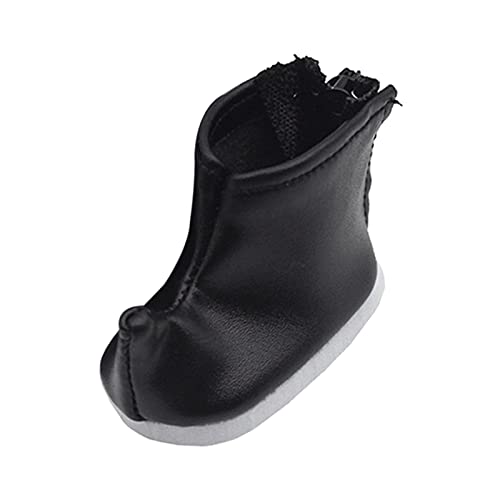 TOOYFUL Puppenstiefel, Mini Stiefel Puppenhaus, Puppenschuhe, Puppenhaus Dekoration Mini-Spielzeug-Puppe Haus Zubehör Mini Stiefel, Puppenkleidung & Puppenzubehör für Babypuppen, Schwarz TOOYFUL Puppenstiefel, Mini Stiefel Puppenhaus, Puppenschuhe, Puppenhaus Dekoration Mini-Spielzeug-Puppe Haus Zubehör Mini Stiefel, Puppenkleidung & Puppenzubehör für Babypuppen, Schwarz von TOOYFUL