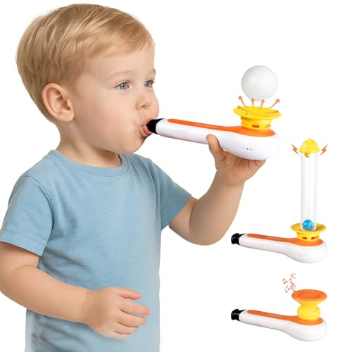 TOP BRIGHT 3 in 1 Kugel Blasen Motorik Spielzeugfür Kinder, Montessori Kugel Blasen Spielzeug mit Musik, Motorikspielzeug für 3 4 5 Jahre Jungen Mädchen Geschenk TOP BRIGHT 3 in 1 Kugel Blasen Motorik Spielzeugfür Kinder, Montessori Kugel Blasen Spielzeug mit Musik, Motorikspielzeug für 3 4 5 Jahre Jungen Mädchen Geschenk von TOP BRIGHT