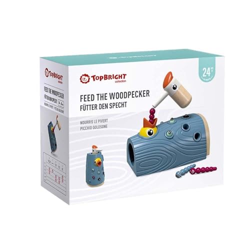 Topbright - 1210912022de0001 - Magnetisches Lernspiel Specht, Vorschule, Wurmfangspiel, Motorikspielzeug für Kinder, Montessori, 2 Jahre Topbright - 1210912022de0001 - Magnetisches Lernspiel Specht, Vorschule, Wurmfangspiel, Motorikspielzeug für Kinder, Montessori, 2 Jahre von TOP BRIGHT