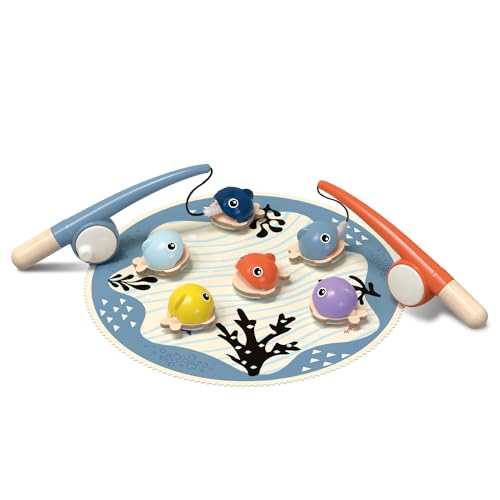 Topbright Magnet Angelspiel - Montessori Spielzeug ab 2 Jahre - Kinder Motorikspielzeug - Holzspielzeug Magnetspiel - Kinderspielzeug Geschenk für Mädchen & Junge - Spielzeug Spiele Lernspiele von TOP BRIGHT