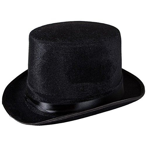 HENBRANDT Top Hat Black Velour (Mütze/Hut) von Henbrandt