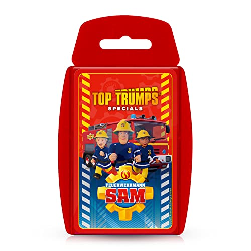 TOP TRUMPS - Feuerwehrmann Sam - Kartenspiel - für Kinder ab 5 Jahren - Deutsch von TOP TRUMPS