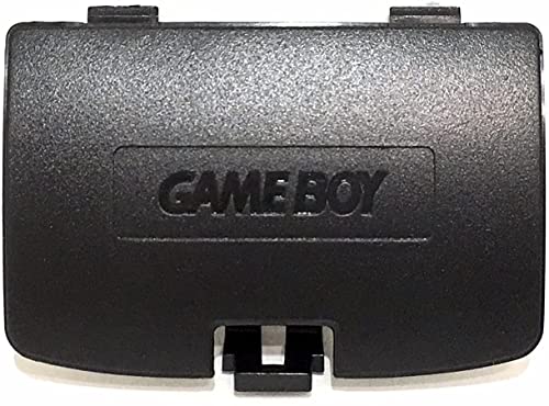 TOPALLI - Batterieabdeckung für die Rückseite, kompatibel mit Nintendo Game Boy Color (schwarz) von TOPALLI