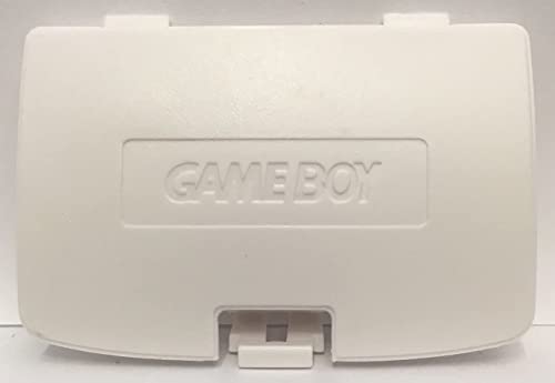 TOPALLI - Batterieabdeckungen für die Rückseite des Akkus, kompatibel mit Nintendo Game Boy Color (weiß) von TOPALLI