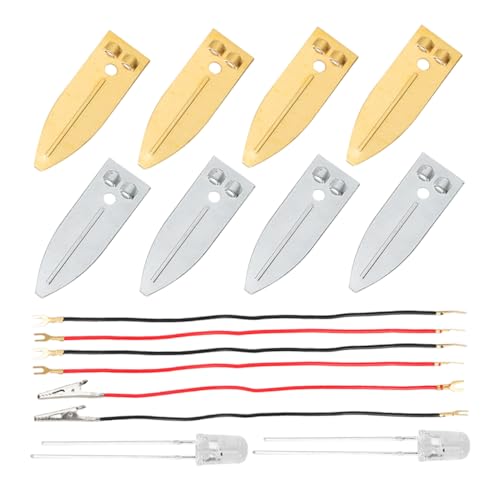 TOPBATHY 1 Satz Pädagogisches Wissenschaftsspielzeug für Zink Kupferplatten für Schulprojekte DIY Stem Experimente TOPBATHY 1 Satz Pädagogisches Wissenschaftsspielzeug für Zink Kupferplatten für Schulprojekte DIY Stem Experimente von TOPBATHY