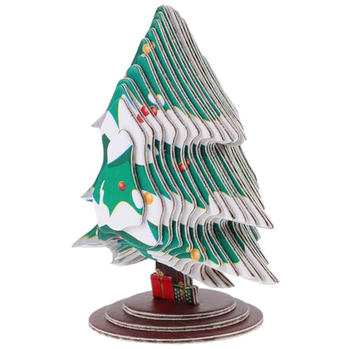 TOPBATHY 1 Satz Weihnachtsbaum Puzzle DIY Papier Baum Modell für Kreative Bastelidee zur Weihnachtsdekoration Leicht Zusammenbaubar und für Freunde TOPBATHY 1 Satz Weihnachtsbaum Puzzle DIY Papier Baum Modell für Kreative Bastelidee zur Weihnachtsdekoration Leicht Zusammenbaubar und für Freunde von TOPBATHY