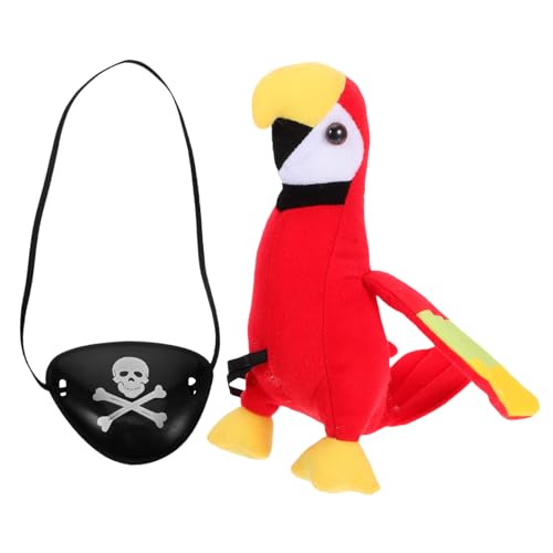TOPBATHY 1 Set Piratenpapagei Requisiten Papagei Für Die Schulter Piratenparty Kostüm Für Mädchen Piratenzubehör Kostüm Augenklappe Piratenpapagei Schulter Requisite Augenklappe TOPBATHY 1 Set Piratenpapagei Requisiten Papagei Für Die Schulter Piratenparty Kostüm Für Mädchen Piratenzubehör Kostüm Augenklappe Piratenpapagei Schulter Requisite Augenklappe von TOPBATHY