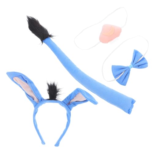 TOPBATHY 1 Set Tierkleidungszubehör Cosplay Kopfschmuck Tierkostüme Für Erwachsene Für Frauen Kostümkopfbedeckung Eselkostümohr Tierohren Stirnband Party Ankleideset Himmelblauer Stoff TOPBATHY 1 Set Tierkleidungszubehör Cosplay Kopfschmuck Tierkostüme Für Erwachsene Für Frauen Kostümkopfbedeckung Eselkostümohr Tierohren Stirnband Party Ankleideset Himmelblauer Stoff von TOPBATHY