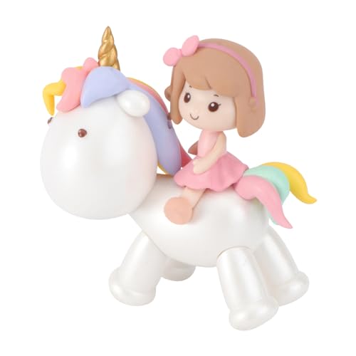 TOPBATHY 1 Stück Einhorn Kuchen Topper Lustige Backdekoration für Geburtstagsfeiern Partybedarf Kreatives Dessert Zubehör Umweltfreundliches Harz Niedliches Design für Kuchen und Zuhause von TOPBATHY