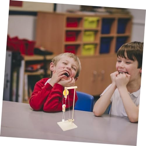 TOPBATHY 10 Sätze Flaschenzugmodell Experiment Bausatz Riemenscheiben-Modellbausätze Ausbildung Rolle Science Lernspielzeug Riemenscheibenhalter Physik-Tool Flaschenzug und Halterung Holz TOPBATHY 10 Sätze Flaschenzugmodell Experiment Bausatz Riemenscheiben-Modellbausätze Ausbildung Rolle Science Lernspielzeug Riemenscheibenhalter Physik-Tool Flaschenzug und Halterung Holz von TOPBATHY