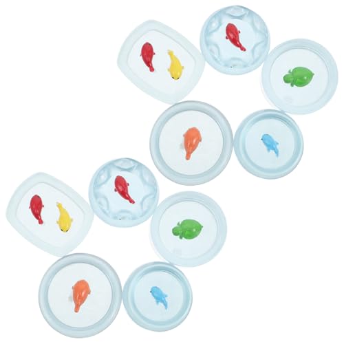 TOPBATHY 10 Stück Leuchtende Resin Aquarium Deko für Puppenhaus Mikrolandschaft Kreative Tischornamente für Garten Kinderzimmer Deko TOPBATHY 10 Stück Leuchtende Resin Aquarium Deko für Puppenhaus Mikrolandschaft Kreative Tischornamente für Garten Kinderzimmer Deko von TOPBATHY