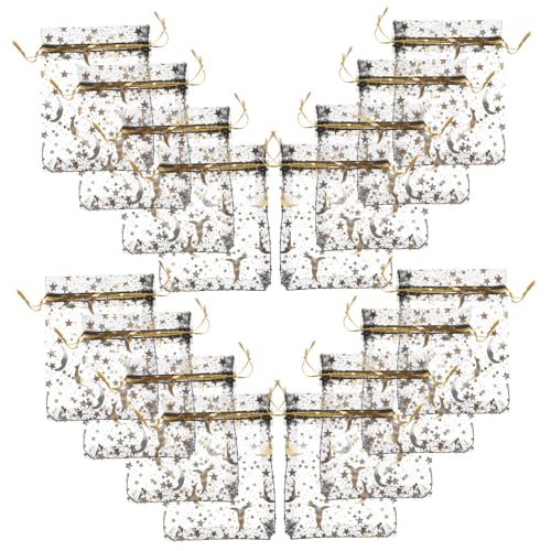 TOPBATHY Organza-schmuckbeutel 100 Stück Geschenkbeutel Mit Kordelzug Organza-netzbeutel Für Schmuck Ohrringbeutel Hochzeits-party-geschenkbeutel von TOPBATHY
