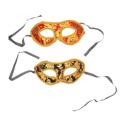 TOPBATHY Halloween-Maske 12 Stk ball ball masken bunte Tanzmasken Party-Maske venezianische Frauenmasken Maskerade-Maske Maskenball Masken Partymaske Spaß bilden Augenbinde Requisiten Mann von TOPBATHY