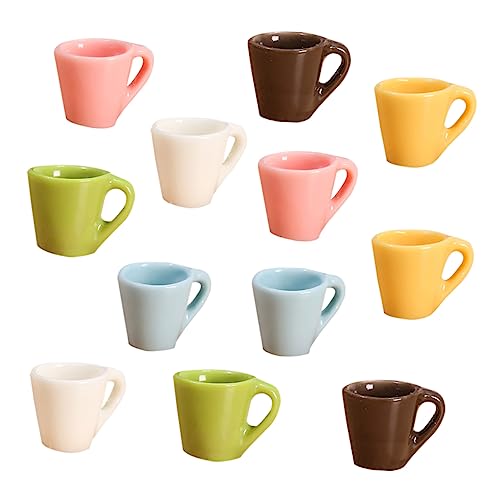 TOPBATHY 12 Stück Miniaturbecher Teiliges Resin Dekoration für Puppenhaus Kleine Tassen für Fotorequisiten und Wohnaccessoires Langlebig und für Sammler und Kreative Gestaltung TOPBATHY 12 Stück Miniaturbecher Teiliges Resin Dekoration für Puppenhaus Kleine Tassen für Fotorequisiten und Wohnaccessoires Langlebig und für Sammler und Kreative Gestaltung von TOPBATHY