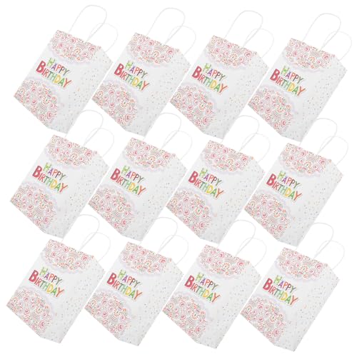 TOPBATHY 12St Geschenktasche Snack-Taschen Geschenktüte zum Geburtstag Verpackungsbeutel Geschenkbeutel party kinderparty Geschenkbeutel zum Geburtstag Süßigkeitenbeutel Papier TOPBATHY 12St Geschenktasche Snack-Taschen Geschenktüte zum Geburtstag Verpackungsbeutel Geschenkbeutel party kinderparty Geschenkbeutel zum Geburtstag Süßigkeitenbeutel Papier von TOPBATHY