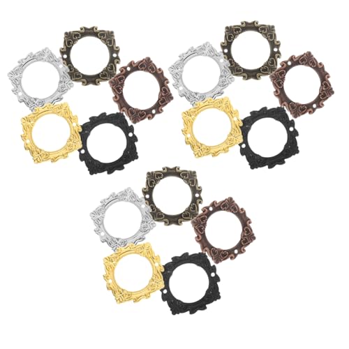 TOPBATHY 15 Stück Teiliges Runde Europäische Labelrahmen aus Robustem Legierungsstahl Vintage Dekoration für Schränke und Büros Stilvolle Aufbewahrung und Beschriftung TOPBATHY 15 Stück Teiliges Runde Europäische Labelrahmen aus Robustem Legierungsstahl Vintage Dekoration für Schränke und Büros Stilvolle Aufbewahrung und Beschriftung von TOPBATHY