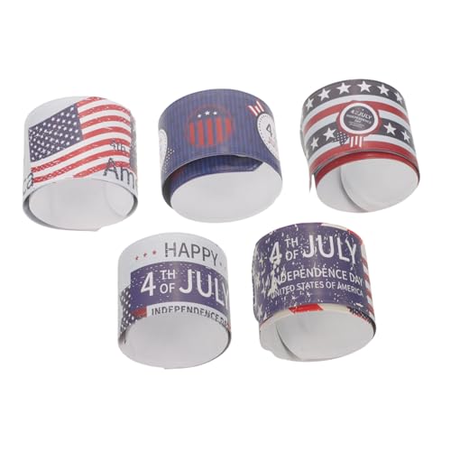 TOPBATHY 15st Armband Zum Unabhängigkeitstag Armbänder Schlagarmband Für 4. Juli Partygeschenke Vip Stirnbänder Schlagarmreif Armband Der Amerikanischen Flagge Stirnband Plastik TOPBATHY 15st Armband Zum Unabhängigkeitstag Armbänder Schlagarmband Für 4. Juli Partygeschenke Vip Stirnbänder Schlagarmreif Armband Der Amerikanischen Flagge Stirnband Plastik von TOPBATHY