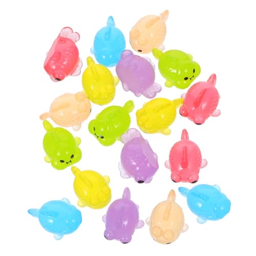 TOPBATHY 18 Stück Teiliges Leuchtende Mini Fischfiguren Dekorative Ornamente aus Harz für Aquarien Schlafzimmer und Kreative Landschaften Dekorationen für Kinderzimmer TOPBATHY 18 Stück Teiliges Leuchtende Mini Fischfiguren Dekorative Ornamente aus Harz für Aquarien Schlafzimmer und Kreative Landschaften Dekorationen für Kinderzimmer von TOPBATHY