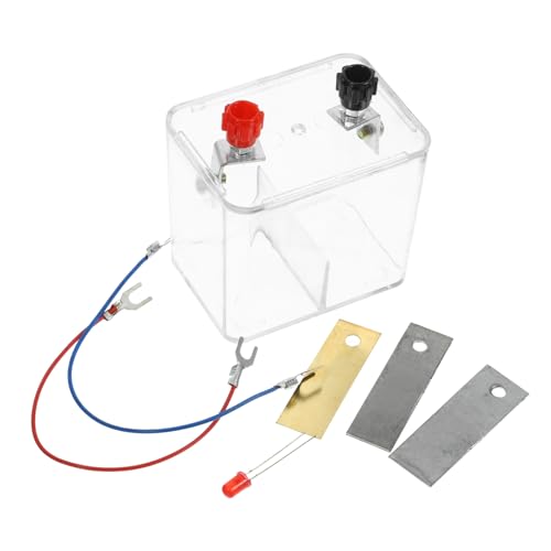 TOPBATHY 1Satz Fruchtbatterie Experimentierkit DIY Wissenschaftsset Zur Stromerzeugung Mit Zinkblech Für Experimente Energieforschung von TOPBATHY