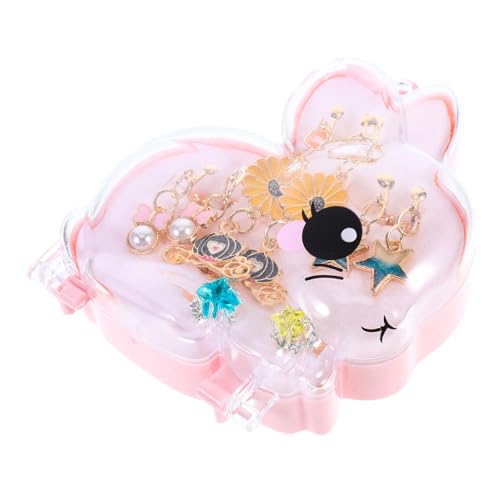 TOPBATHY 1Satz Ohrclip Set für Süße Hypoallergene Clip Ohrringe und Ringe ohne Piercing Prinzessinnen Schmuck für Geburtstagsfeiern Weihnachten Halloween und Komfortabel TOPBATHY 1Satz Ohrclip Set für Süße Hypoallergene Clip Ohrringe und Ringe ohne Piercing Prinzessinnen Schmuck für Geburtstagsfeiern Weihnachten Halloween und Komfortabel von TOPBATHY