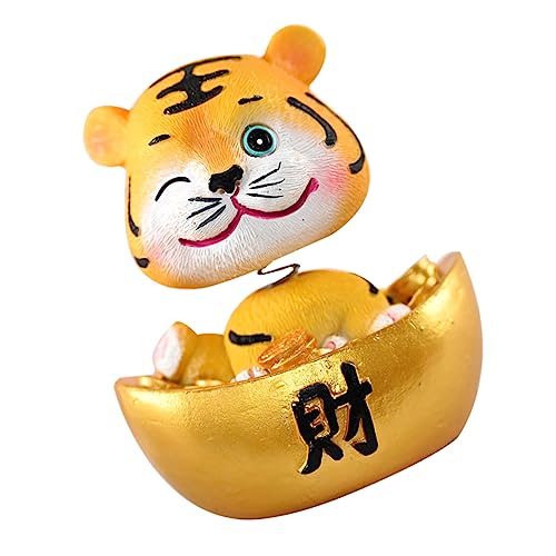 TOPBATHY 1stk Kleine Tigerverzierung Auto Untersetzer Tiger Figur Bildschirm Auto Entlüften Zubehör Autodekorationen Auto Abs Handyhalterung Fürs Auto Cool Led Harz TOPBATHY 1stk Kleine Tigerverzierung Auto Untersetzer Tiger Figur Bildschirm Auto Entlüften Zubehör Autodekorationen Auto Abs Handyhalterung Fürs Auto Cool Led Harz von TOPBATHY