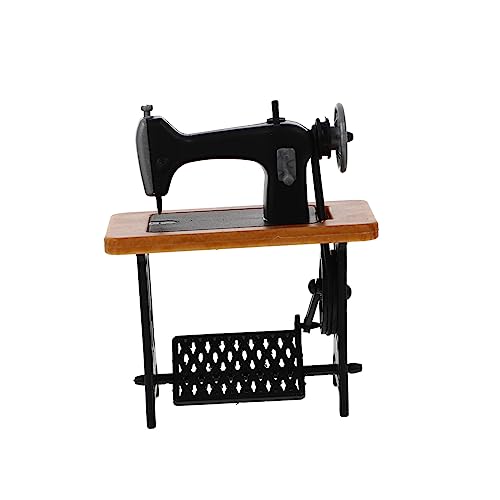 TOPBATHY 1Stk nähmaschinen Modell werwölfe spieluhr Erwachsene nähmaschine Mini Sewing Machine Holzspielzeug Feenfiguren nähmaschine Mini DIY Möbel Ornamente von TOPBATHY